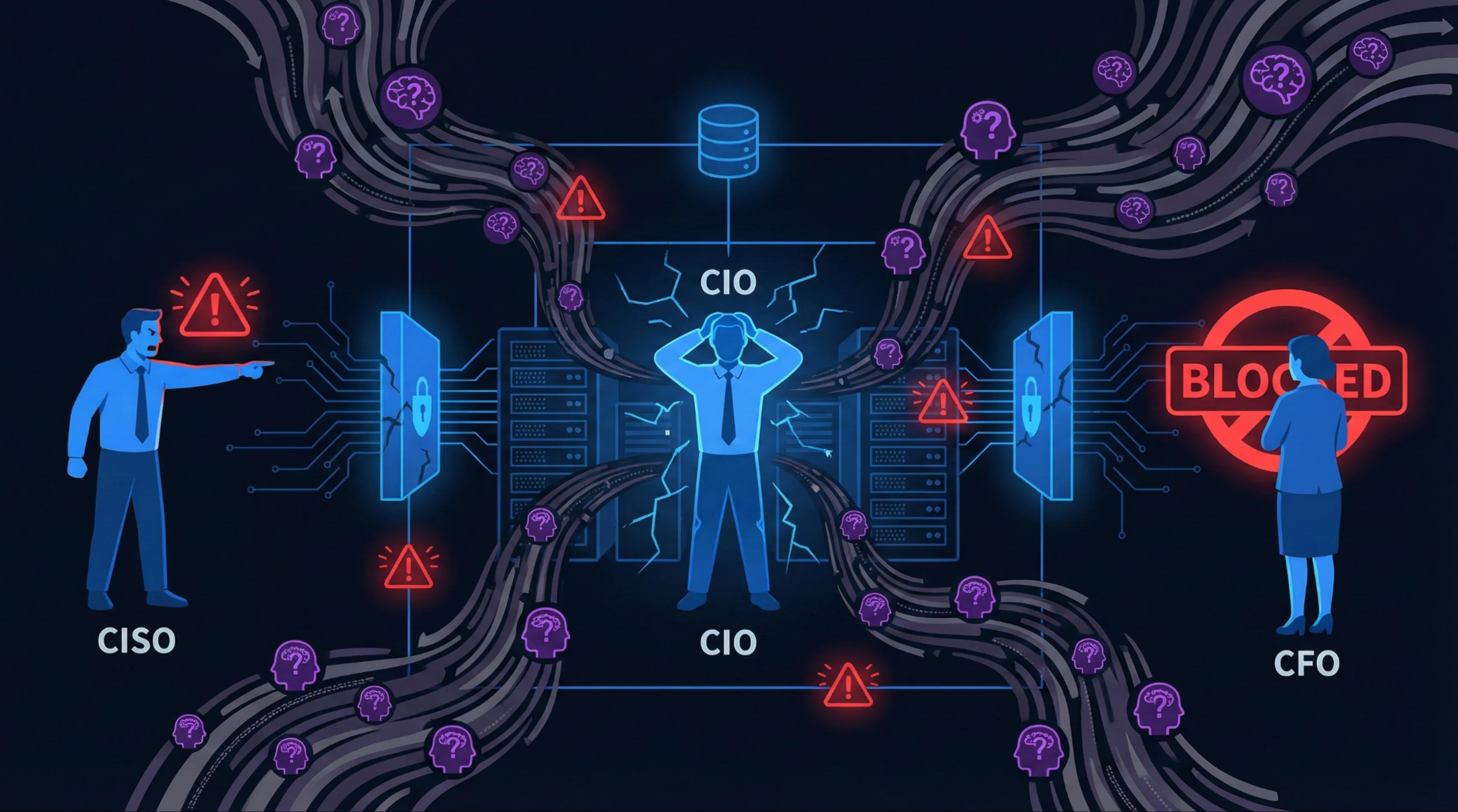 Enterprise AI infrastructure with centralized governance and multi-LLM access